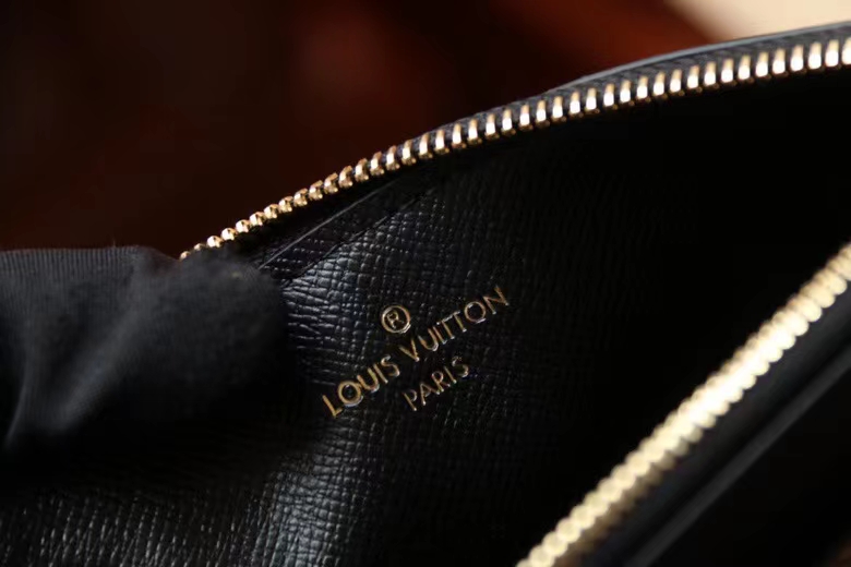 Louis Vuitton Slim Purse Black Monogram