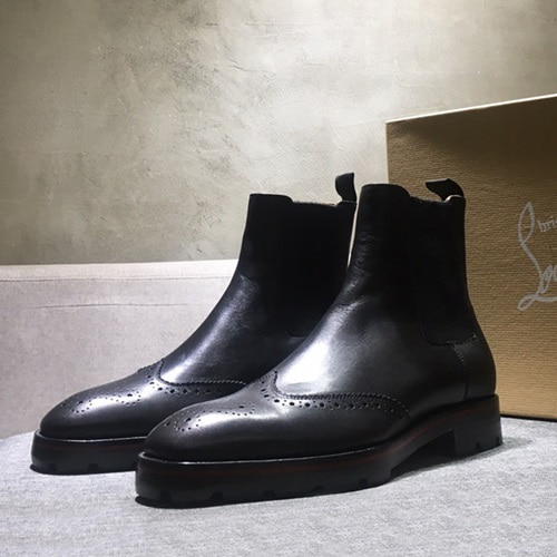 Christian Loubutin  2020 Mens Leather Boots - 크리스챤루부탱 2020 남성용 레더 부츠 CLS0083,