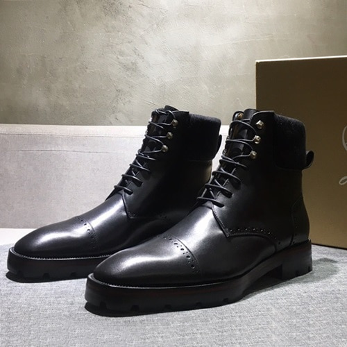 Christian Loubutin  2020 Mens Leather Boots - 크리스챤루부탱 2020 남성용 레더 부츠 CLS0082,