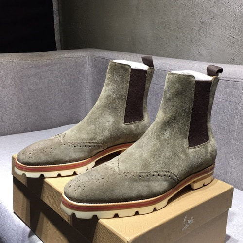 Christian Loubutin  2020 Mens Leather Boots - 크리스챤루부탱 2020 남성용 레더 부츠 CLS0081,