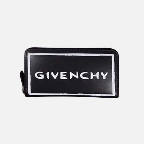 Givenchy 2020 Mens Leather Wallet - 지방시 2020 남성용 레더 장지갑 GIVW0006,Size(19cm),블랙