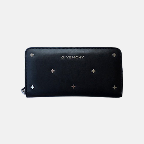 Givenchy 2020 Mens Leather Wallet - 지방시 2020 남성용 레더 장지갑 GIVW0003,Size(19cm),블랙