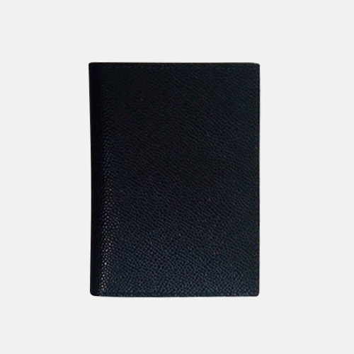 Thom Browne 2020 Leather Passport Case - 톰브라운 2020 레더 남성용 여권지갑 TBW0025,블랙