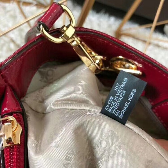 Michael Kors Leather Tote Shoulder Bag - 마이클 코어스 레더 토트 숄더백 ,MKB0070,레드 - 렙즐