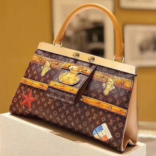 Louis Vuitton Crown Frame Tote Shoulder Bag,25cm - 루이비통 크라운 프레임 토트 숄더백  M43946,LOUB0287 ,25cm - 렙즐