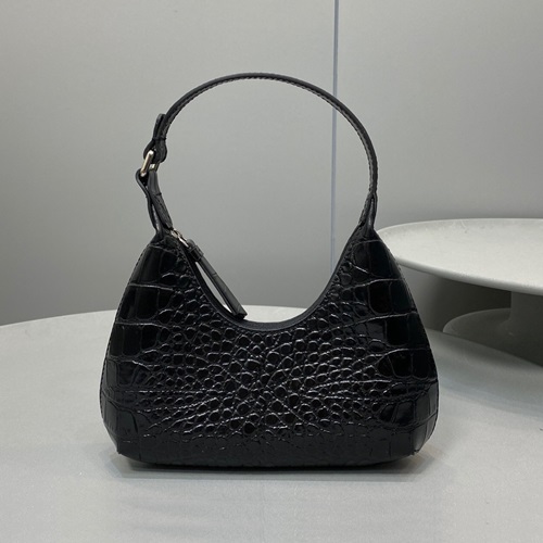 By Far 2020 Leather Tote Shoulder Bag,20cm - 바이 파 2020 레더 토트 숄더백 BYFB0085,20cm,블랙