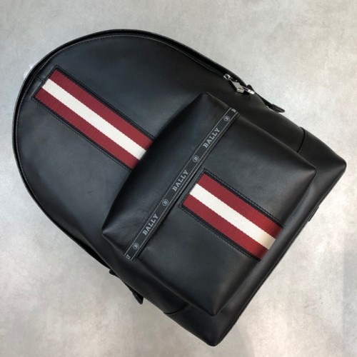 Bally 2020 Leather Back Pack,42cm - 발리 2020 레더 남성용 백팩 BALB0131,42cm,블랙