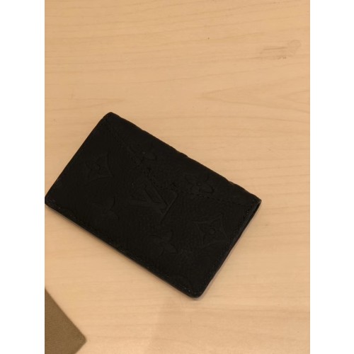 Louis Vuitton 2020 Leather Card Purse M69044 - 루이비통 2020 남여공용 카드 퍼스,LOUW0392,블랙